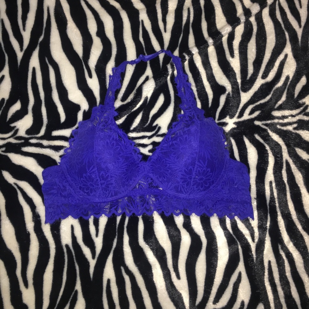 Blue VS Halter Bralette